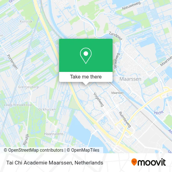 Tai Chi Academie Maarssen map