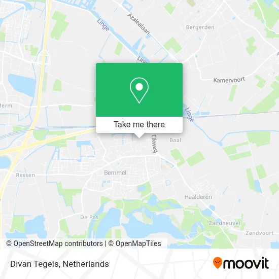 Divan Tegels map