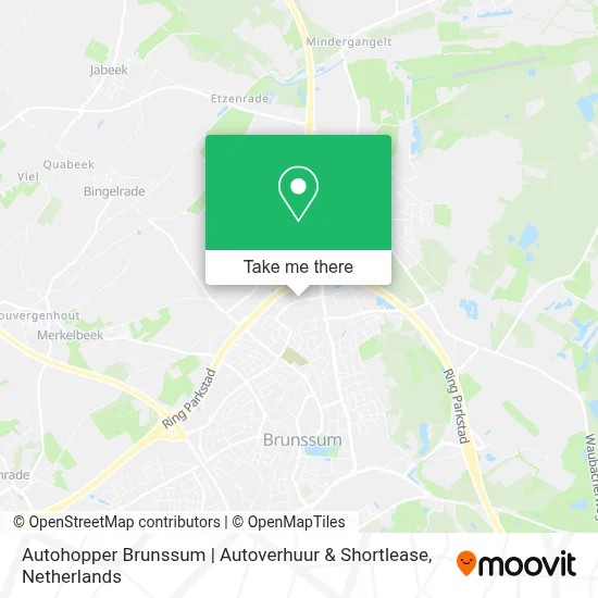 Autohopper Brunssum | Autoverhuur & Shortlease map