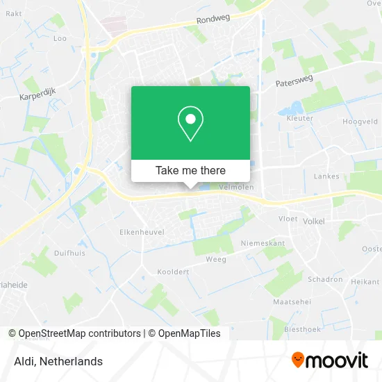 Aldi map