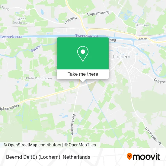 Beemd De  (E) (Lochem) map