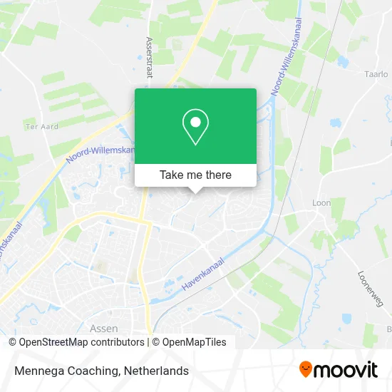 Mennega Coaching map