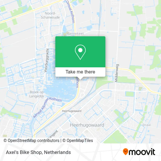Axel's Bike Shop map
