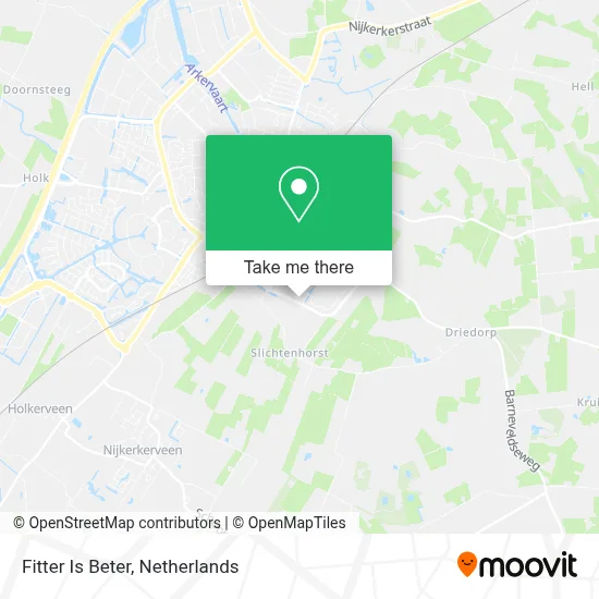 Fitter Is Beter map
