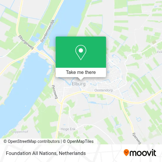 Foundation All Nations map