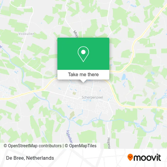 De Bree Karte
