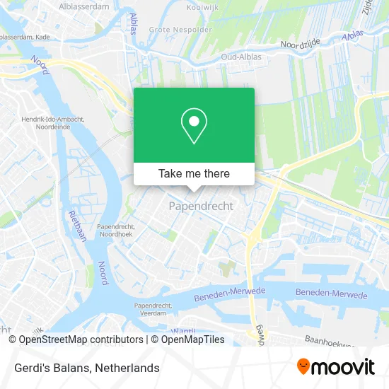 Gerdi's Balans map