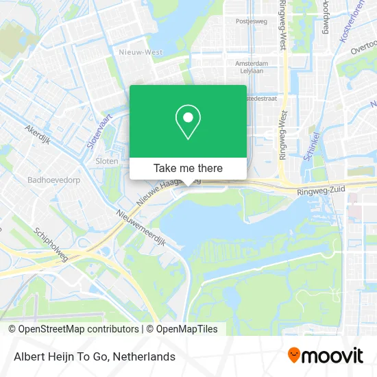 Albert Heijn To Go Karte
