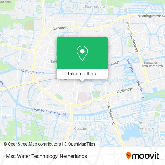 Msc Water Technology map