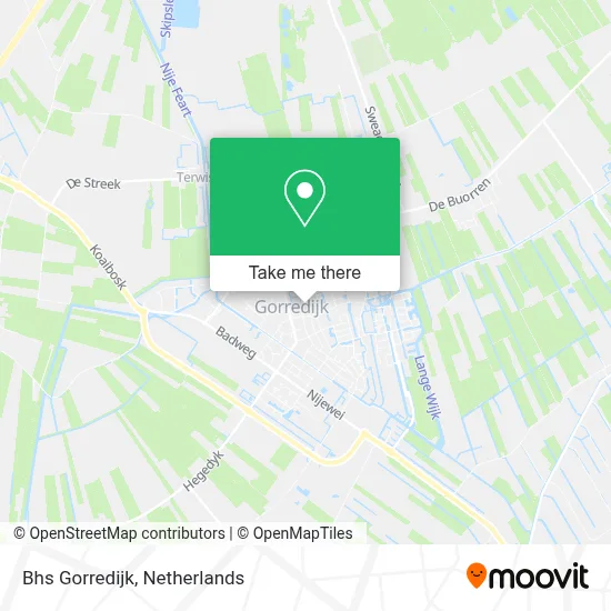 Bhs Gorredijk map