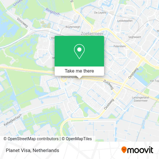 Planet Visa map
