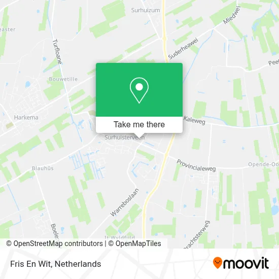 Fris En Wit map