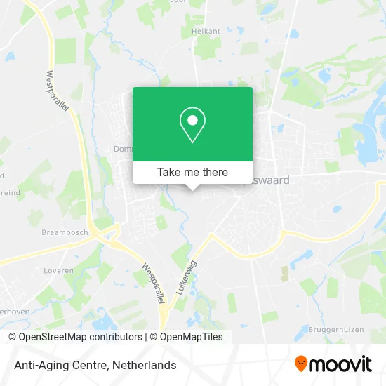 Anti-Aging Centre map