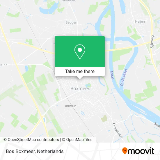 Bos Boxmeer Karte