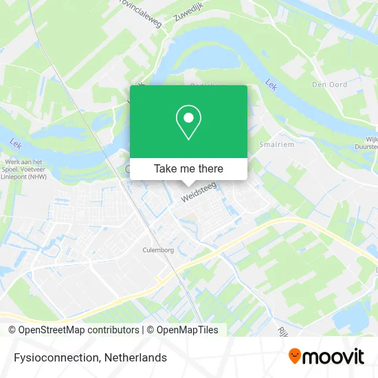 Fysioconnection map