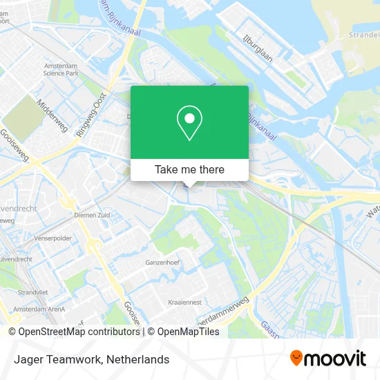 Jager Teamwork map