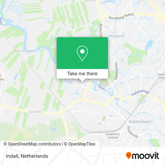Indall map