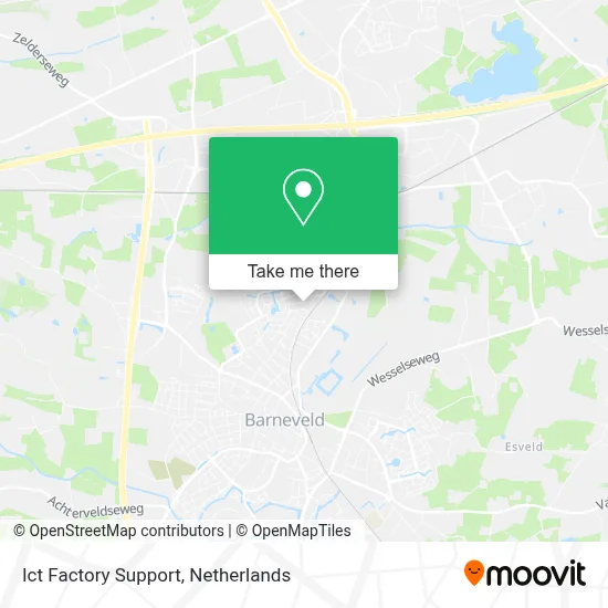 Ict Factory Support map
