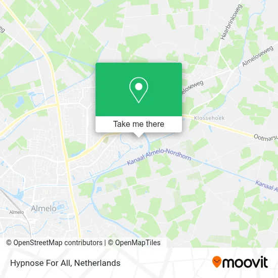 Hypnose For All map