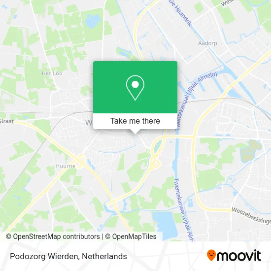 Podozorg Wierden map