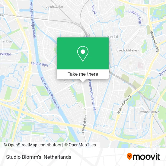 Studio Blomm's map