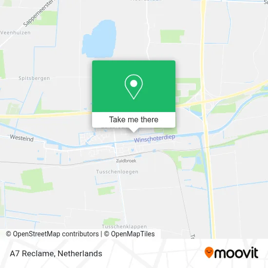 A7 Reclame map
