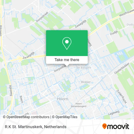 R.K St. Martinuskerk map