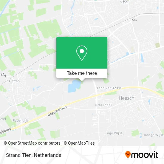 Strand Tien map