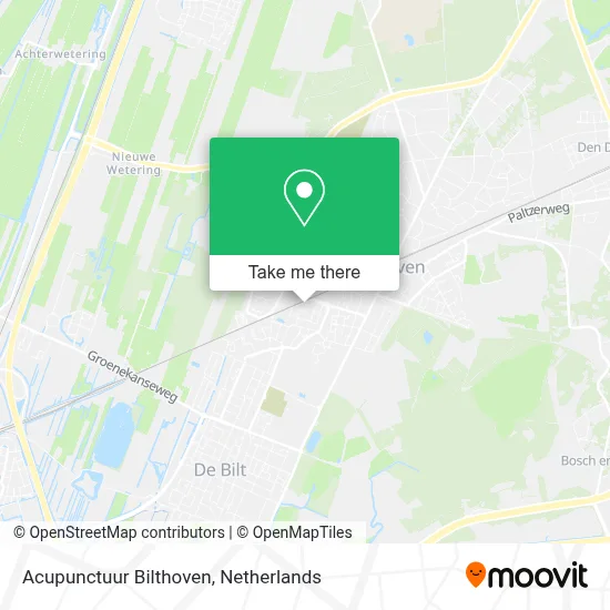 Acupunctuur Bilthoven map