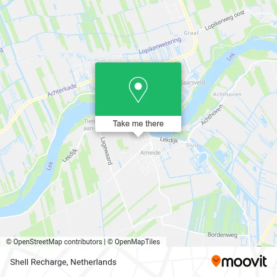 Shell Recharge map