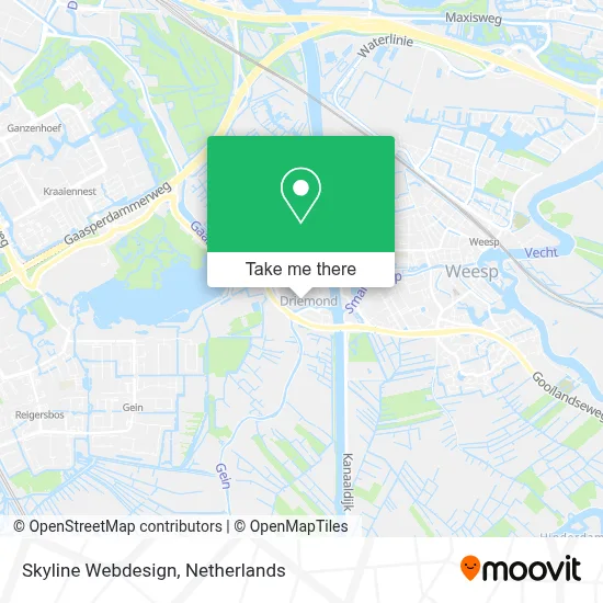 Skyline Webdesign map