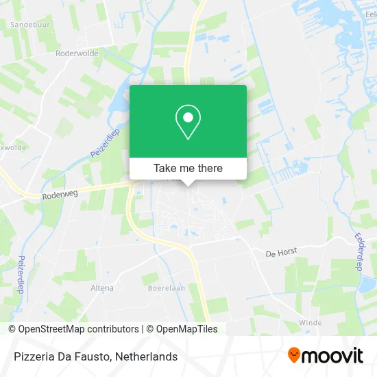 Pizzeria Da Fausto map