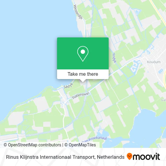 Rinus Klijnstra Internationaal Transport map