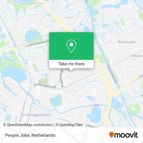 People Jobs map