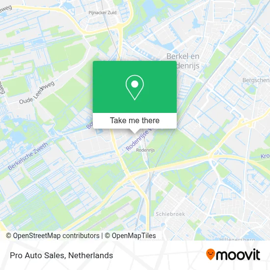 Pro Auto Sales map