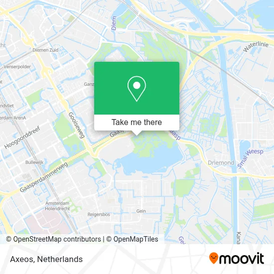 Axeos map