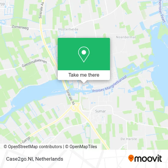 Case2go.Nl map