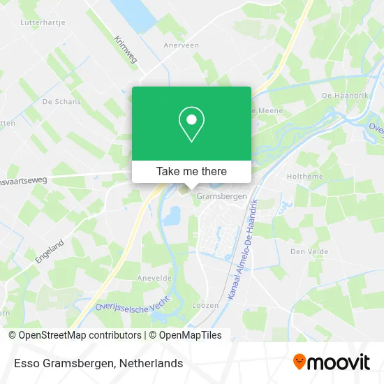 Esso Gramsbergen map