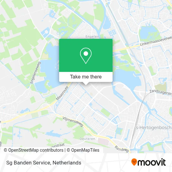 Sg Banden Service map