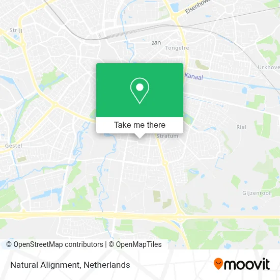 Natural Alignment map