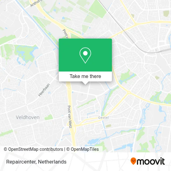 Repaircenter map