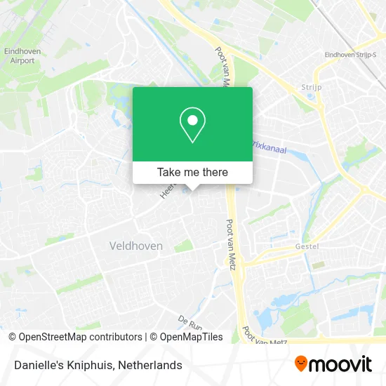 Danielle's Kniphuis map