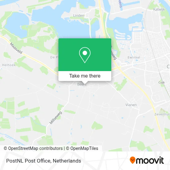 Postnl Postkantoor map