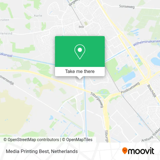 Media Printing Best map