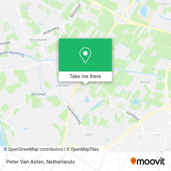Peter Van Asten map