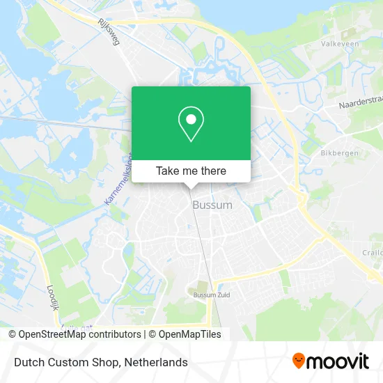 Dutch Custom Shop map