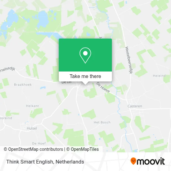 Think Smart English map