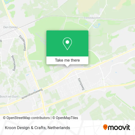 Kroon Design & Crafts map