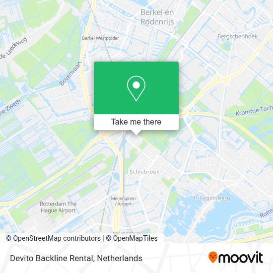 Devito Backline Rental map
