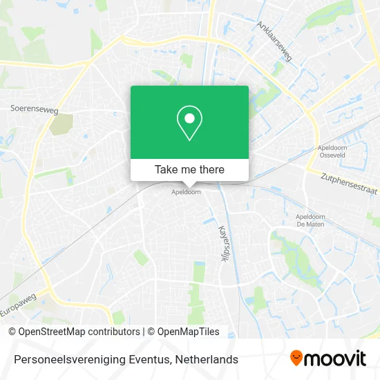 Personeelsvereniging Eventus map